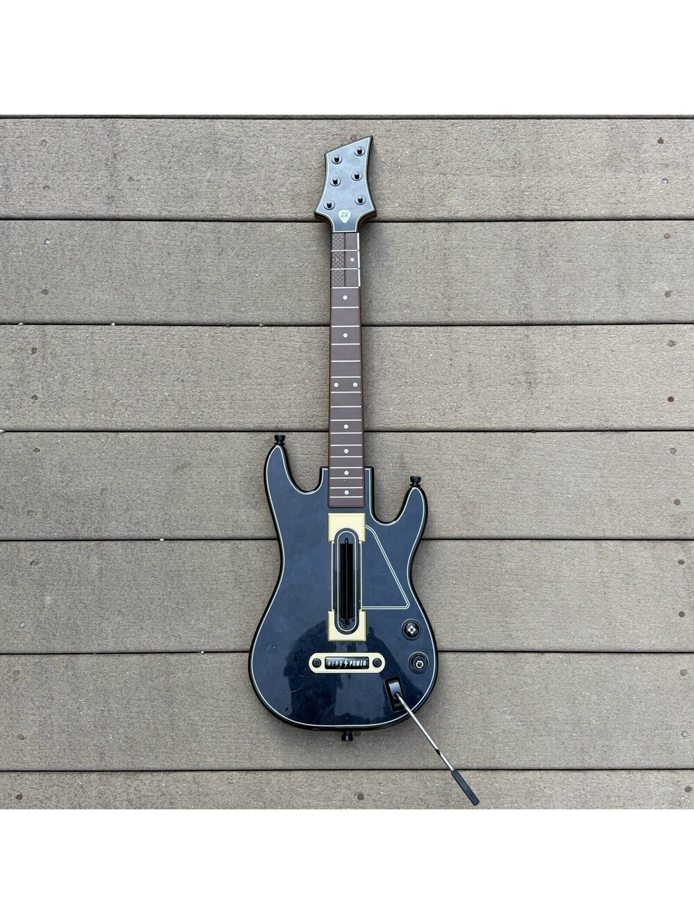 Guitar Hero Live Wireless Guitar Controller Black No Dongle Tested Power